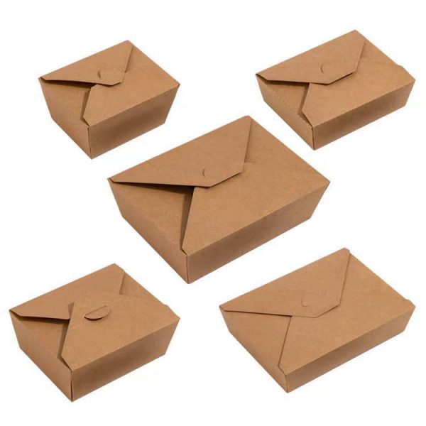 Pbb Box PBB-1080BR Paper Meal Box – Okie Packaging Pte Ltd